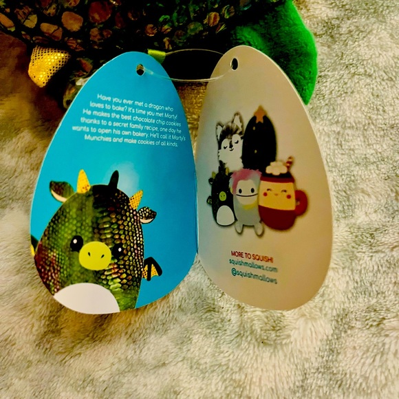 5” Marty the dragon Squishmallow - Picture 4 of 4